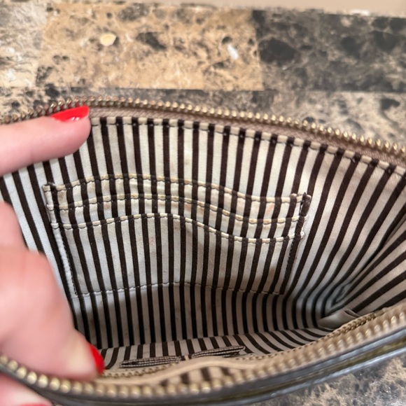 Henri Bendel Gold Metallic Crossbody - Picture 10 of 14